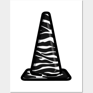 Zebra cone Posters and Art